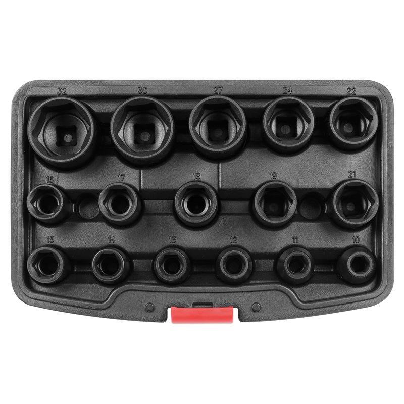 Sealey AK5624M Premier Impact Socket Set 1/2"Sq Drive 16pc - additional view 4