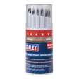 Sealey AK5703 Brad Point Wood Drill Bit Set 11pc