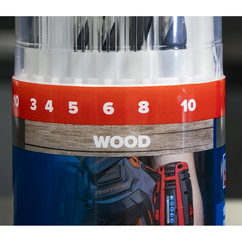 Sealey AK5711DB Combination Drill Bit Sets - Display box of 6 - additional view 13