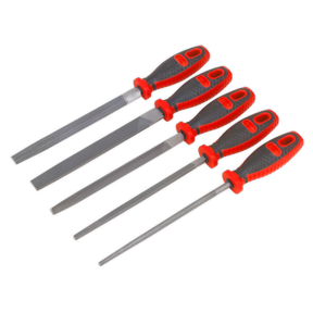 Sealey AK573 Premier Engineer’s File Set 200mm 5pc