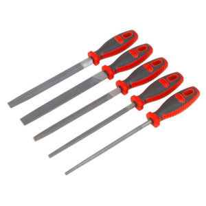 Sealey AK573 Premier Engineer’s File Set 200mm 5pc