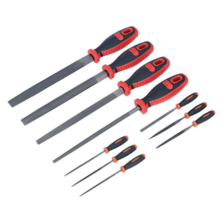 Sealey AK578 Premier Engineer's & Needle File Set 10pc