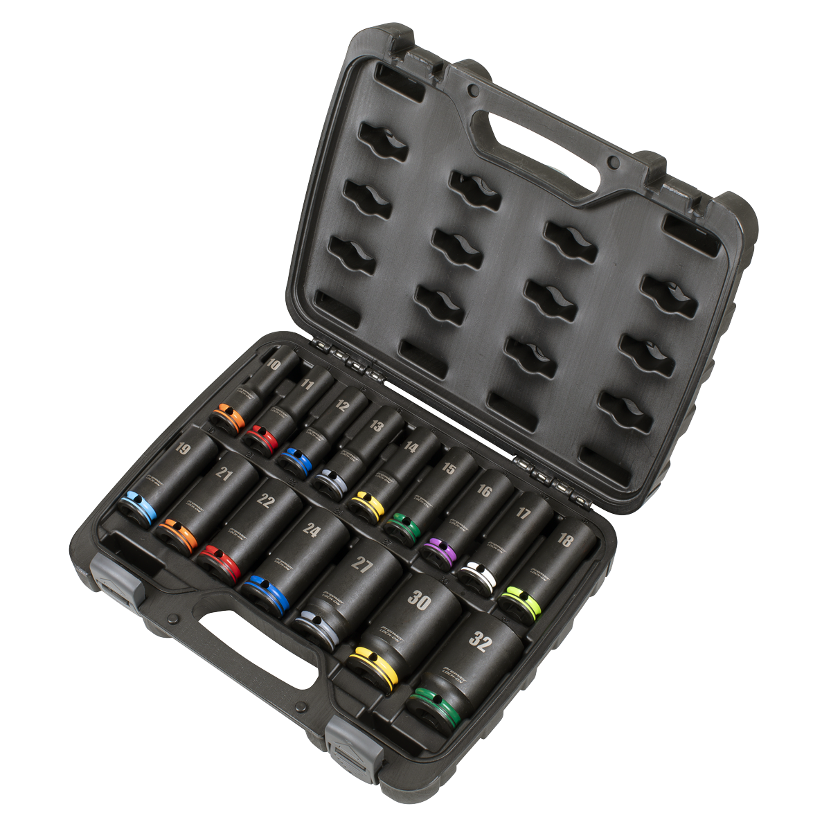 Sealey AK58170M Lock-On™ Deep Impact Socket Set 1/2"Sq Drive 16pc - additional view 2