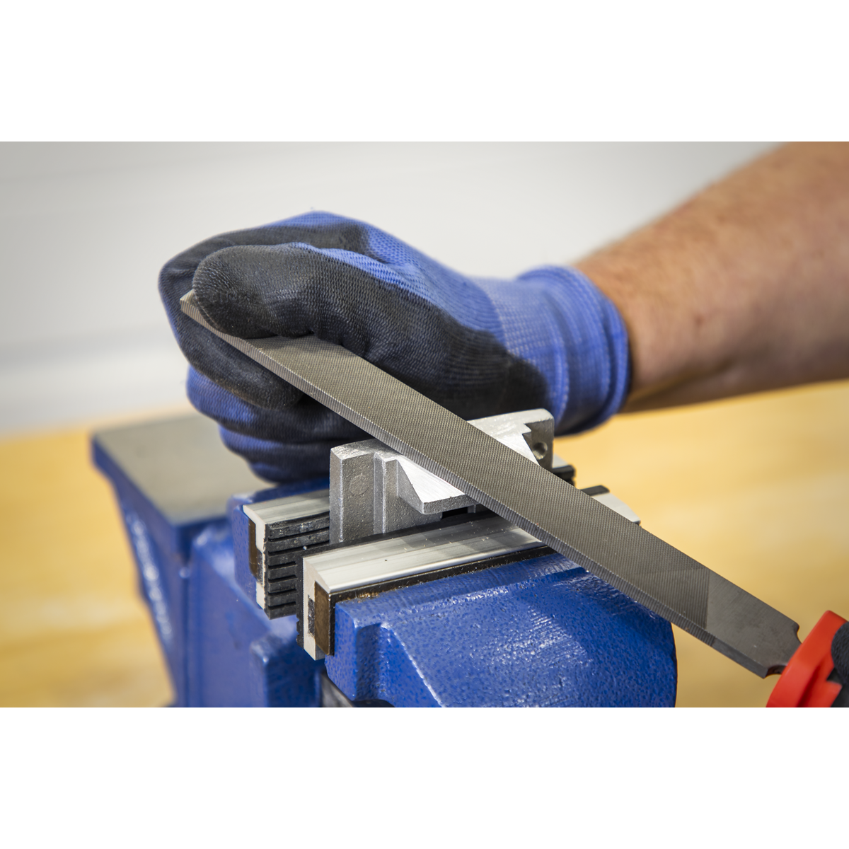 Sealey AK5865 Premier Smooth Cut Flat Engineer's File 200mm - additional view 3