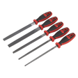 Sealey AK586 Premier Smooth Cut Engineer’s File Set 200mm 5pc