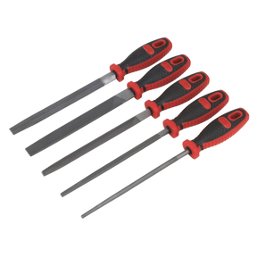 Sealey AK586 Premier Smooth Cut Engineer’s File Set 200mm 5pc