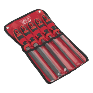 Sealey AK586 Premier Smooth Cut Engineer’s File Set 200mm 5pc - additional view 2