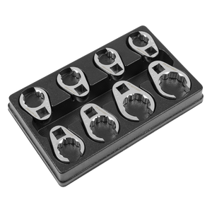 Sealey AK5981 Crow's Foot Spanner Set 1/2"Sq Drive 8pc - additional view 2