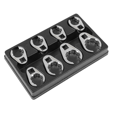 Sealey AK5981 Crow's Foot Spanner Set 1/2"Sq Drive 8pc - additional view 2
