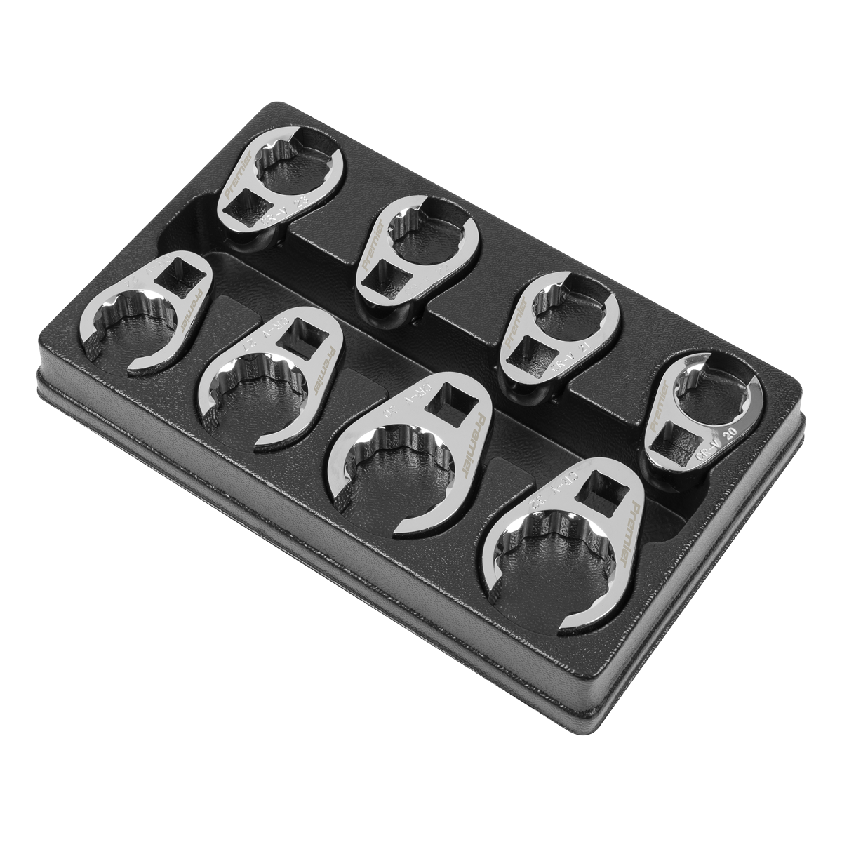Sealey AK5981 Crow's Foot Spanner Set 1/2"Sq Drive 8pc - additional view 3