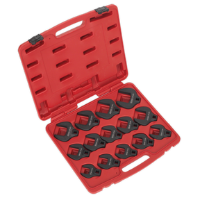 Sealey AK59831 Premier Crow's Foot Spanner Set 1/2"Sq Drive 14pc