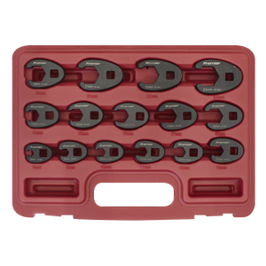 Sealey AK5983 Premier Crow's Foot Spanner Set 3/8"Sq Drive 15pc - additional view 4