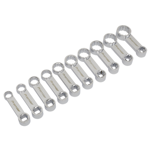 Sealey AK59895 Premier Torque Adaptor Spanner Set 3/8"Sq Drive 10pc