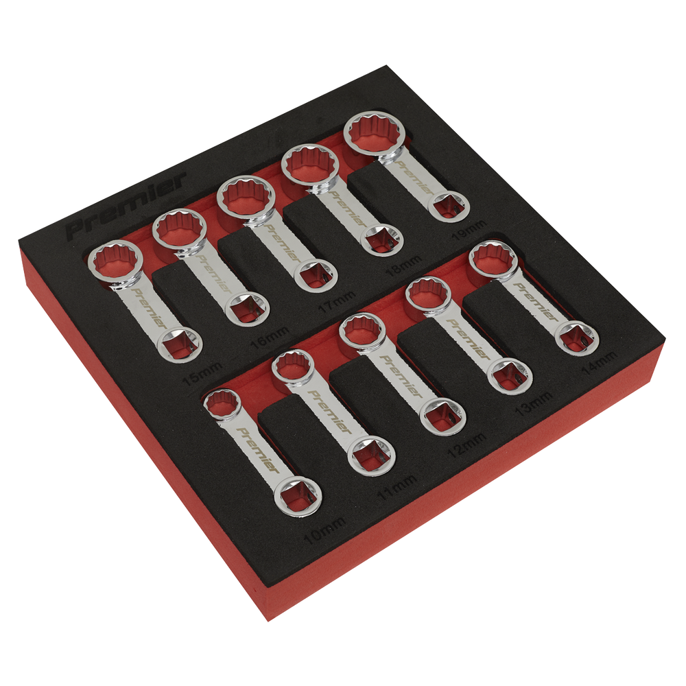 Sealey AK59895 Premier Torque Adaptor Spanner Set 3/8"Sq Drive 10pc - additional view 7