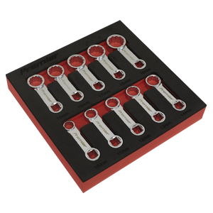 Sealey AK59895 Premier Torque Adaptor Spanner Set 3/8"Sq Drive 10pc - additional view 7