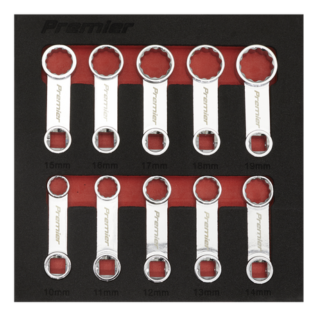 Sealey AK59895 Premier Torque Adaptor Spanner Set 3/8"Sq Drive 10pc - additional view 2