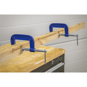 Sealey AK60034 G-Clamp Set 75mm 4pc - additional view 5