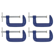 Sealey AK60044 G-Clamp Set 100mm 4pc