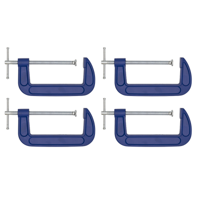 Sealey AK60064 G-Clamp 150mm 4pc