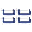 Sealey AK60084 G-Clamp Set 200mm 4pc
