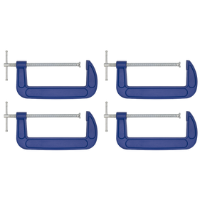 Sealey AK60084 G-Clamp Set 200mm 4pc