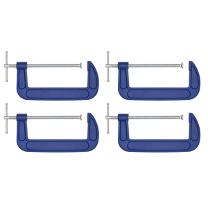 Sealey AK60084 G-Clamp Set 200mm 4pc