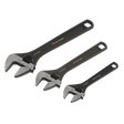 Sealey AK607 Premier Adjustable Wrench Set 3pc