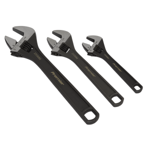Sealey AK607 Premier Adjustable Wrench Set 3pc - additional view 6