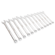 Sealey AK6082 Premier Jumbo Combination Spanner Set 12pc
