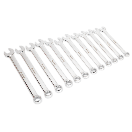 Sealey AK6082 Premier Jumbo Combination Spanner Set 12pc