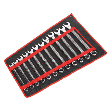 Sealey AK6082 Premier Jumbo Combination Spanner Set 12pc - additional view 2