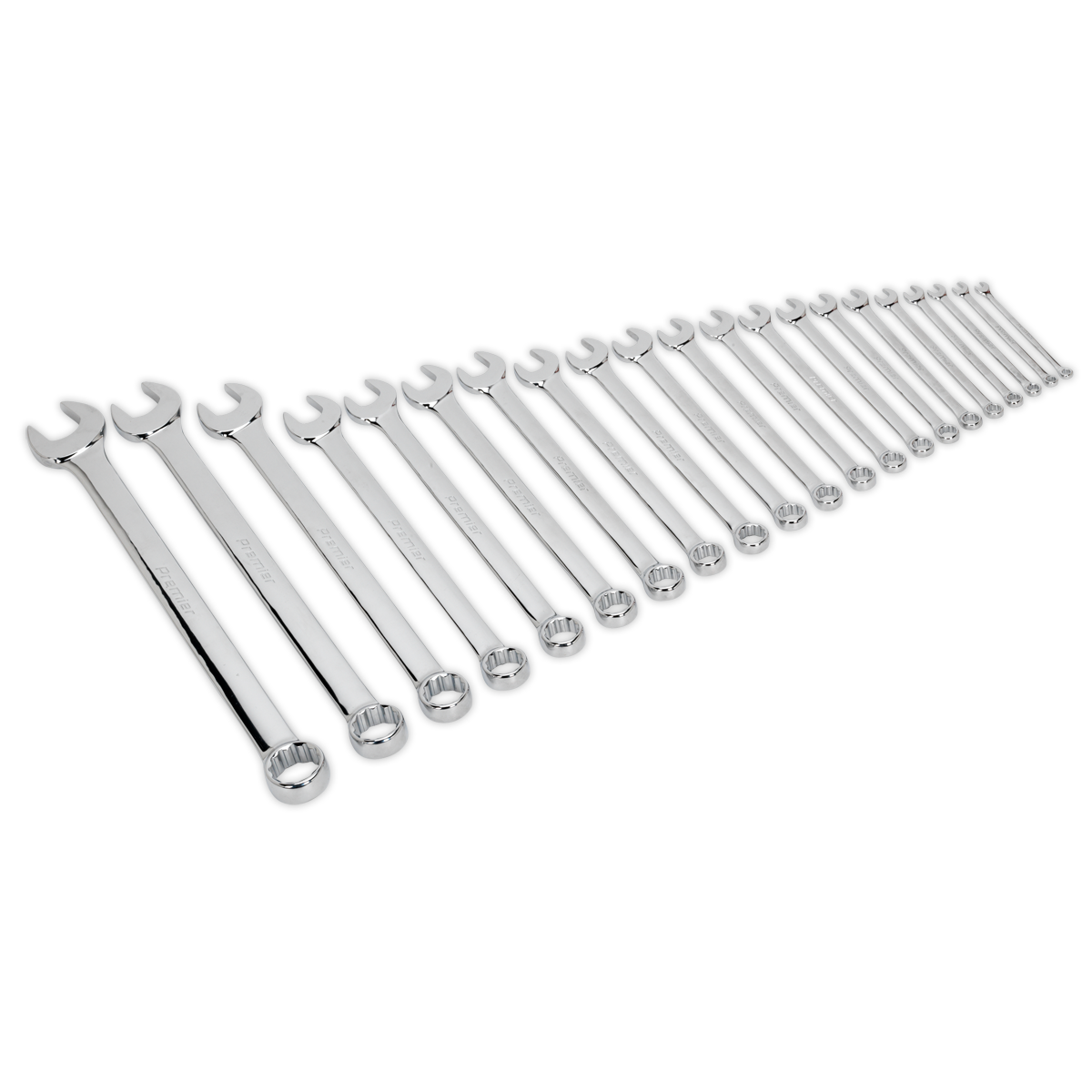 Sealey AK6083 Premier Jumbo Combination Spanner Set 21pc