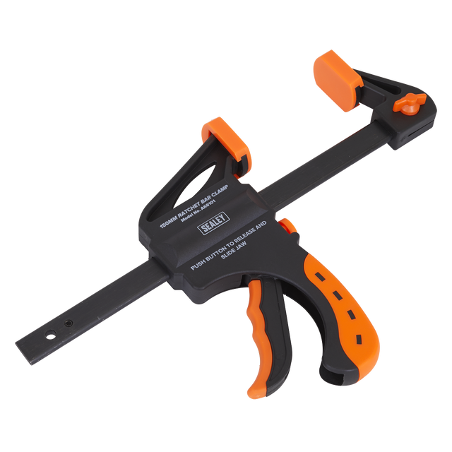 Sealey AK6101 Ratchet Bar Clamp 150mm