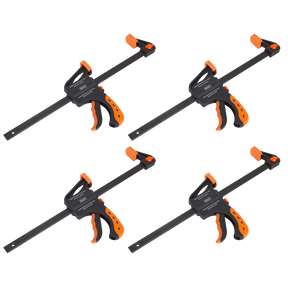 Sealey AK61024 Ratchet Bar Clamp Set 300mm 4pc