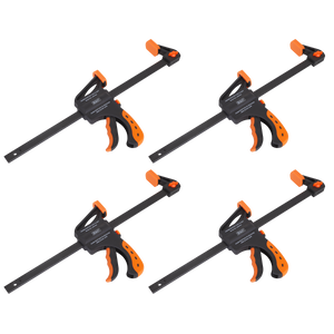 Sealey AK61024 Ratchet Bar Clamp Set 300mm 4pc
