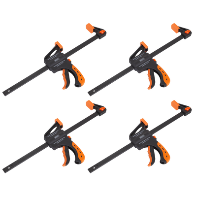Sealey AK61024 Ratchet Bar Clamp Set 300mm 4pc