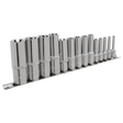 Sealey AK6114 Premier TRX-Star* Deep Socket Set 1/4", 3/8" & 1/2"Sq Drive E4-E24 14pc