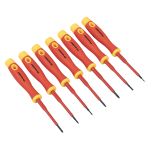 Sealey AK61201 Premier Precision Screwdriver Set 7pc - VDE Approved - additional view 6