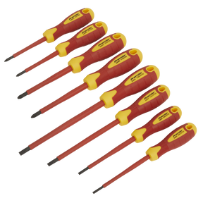 Sealey AK6124 Premier Screwdriver Set 8pc - VDE Approved