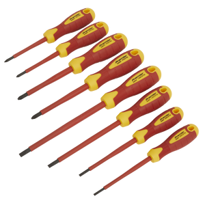 Sealey AK6124 Premier Screwdriver Set 8pc - VDE Approved
