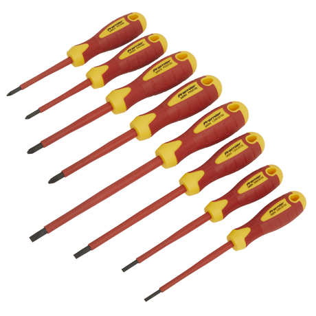 Sealey AK6124 Premier Screwdriver Set 8pc - VDE Approved