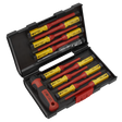 Sealey AK6128 Premier Interchangeable Screwdriver Set 13pc - VDE Approved