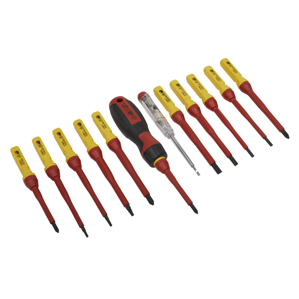 Sealey AK6128 Premier Interchangeable Screwdriver Set 13pc - VDE Approved - additional view 5