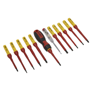 Sealey AK6128 Premier Interchangeable Screwdriver Set 13pc - VDE Approved - additional view 5