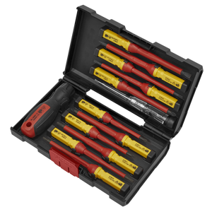 Sealey AK6128 Premier Interchangeable Screwdriver Set 13pc - VDE Approved - additional view 6