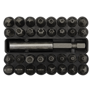 Sealey AK614 Premier Power Tool Security Bit & Magnetic Adaptor Set 33pc - additional view 2