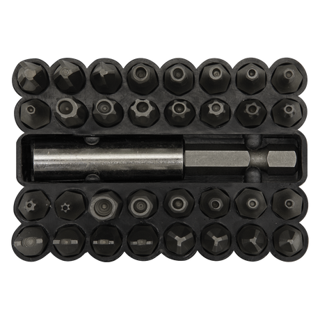 Sealey AK614 Premier Power Tool Security Bit & Magnetic Adaptor Set 33pc - additional view 2