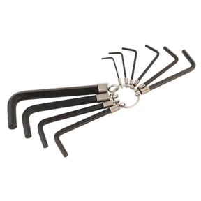 Sealey AK6148 Premier Hex Key Set on Ring 10pc