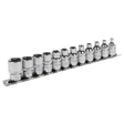 Sealey AK61806 Premier TRX-Star* Socket Set 3/8"Sq Drive E4-E20 12pc