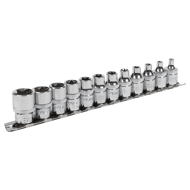 Sealey AK61806 Premier TRX-Star* Socket Set 3/8"Sq Drive E4-E20 12pc
